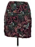 Wrapper 100% Rayon Tropical Burgundy Formal Skirt Size 7 - 8 - photo 2
