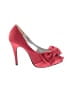 Lulu Townsend Red Heels Size 8 - photo 1