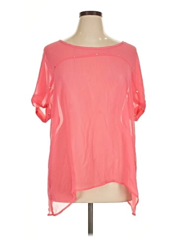 Eyeshadow Short Sleeve Blouse (view 1)