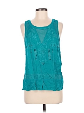 Skies Are Blue Sleeveless Blouse (view 1)