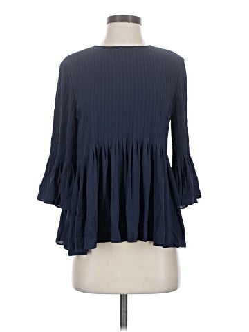 Elizabeth and James 3/4 Sleeve Blouse (view 1)