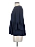 Elizabeth and James 100% Polyester Blue 3/4 Sleeve Blouse Size XS - photo 5