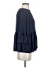 Elizabeth and James 100% Polyester Blue 3/4 Sleeve Blouse Size XS - photo 4