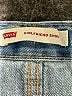 Levi's 100% Cotton Blue Denim Shorts Size 10 - photo 3