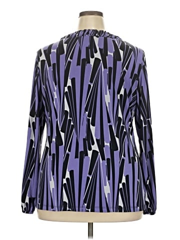 Worthington Long Sleeve Blouse (view 2)