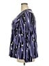 Worthington Purple Long Sleeve Blouse Size 2X - photo 5