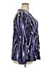 Worthington Purple Long Sleeve Blouse Size 2X - photo 4