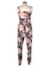 Full Circle Trends With Love Tie-dye Pink Jumpsuit Size L - photo 2