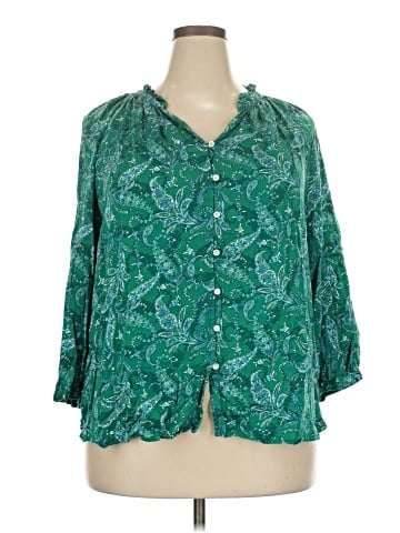 J.Jill 3/4 Sleeve Blouse (view 1)