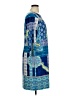 Chico's Print Blue Casual Dress Size XL - photo 4