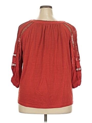 Skies Are Blue 3/4 Sleeve Blouse (view 2)