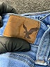American Eagle Outfitters Solid Blue Jeans Size 4 (petite) - photo 7