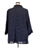Catherines Stars Blue 3/4 Sleeve Button-Down Shirt Size 2X - photo 2