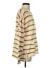 J.Crew 100% Cotton Stripes Yellow Pullover Sweater Size S - photo 4