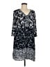 J.Jill Blue Casual Dress Size Med Petite - photo 1