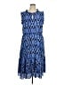 Talbots Paisley Blue Cocktail Dress Size 16 - photo 1