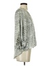 Caramela 100% Polyester Silver 3/4 Sleeve Blouse Size S - photo 4