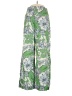 Zara Tropical Green Casual Pants Size S - photo 1
