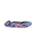 Assorted Brands 100% Leather Floral Blue Flats Size 8 - photo 1