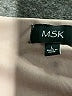 MSK Silver 3/4 Sleeve Blouse Size L - photo 7
