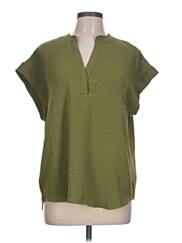 Cynthia Steffe Short Sleeve Blouse (view 1)