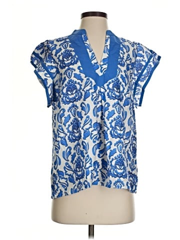 Umgee Short Sleeve Blouse (view 1)