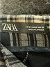 Zara Plaid Checkered-gingham Multi Color Black Casual Pants Size M - photo 7