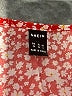 Shein 100% Polyester Print Red Casual Skirt Size 2 - photo 4