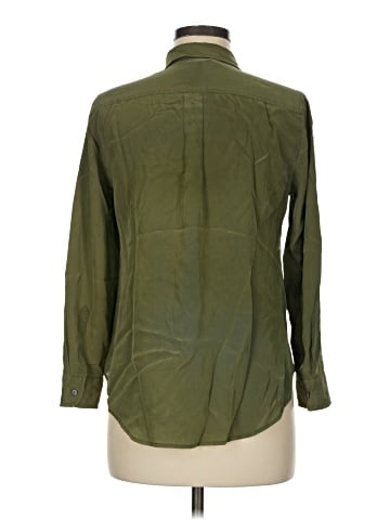 J.Crew Long Sleeve Silk Top (view 2)