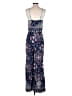 Flying Tomato 100% Rayon Paisley Blue Jumpsuit Size S - photo 2