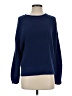 Gap 100% Cotton Solid Blue Pullover Sweater Size XS - photo 1