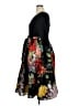 Unbranded Floral Black Cocktail Dress Size XL - photo 5