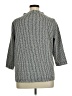 Ann Taylor Factory Houndstooth Black Pullover Sweater Size XL - photo 2