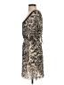Alice + Olivia 100% Silk Paisley Silver Cocktail Dress Size XS - photo 5