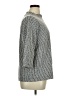 Ann Taylor Factory Houndstooth Black Pullover Sweater Size XL - photo 4