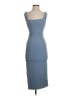 Selfie Leslie Solid Blue Casual Dress Size XS - photo 1