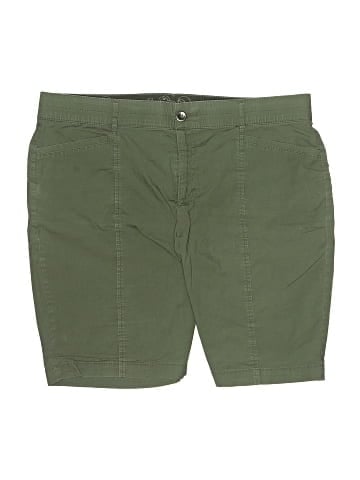 Laura Scott Khaki Shorts (view 1)