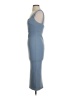 Selfie Leslie Solid Blue Casual Dress Size XS - photo 5