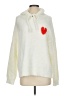 Aerie Hearts White Pullover Sweater Size S - photo 1