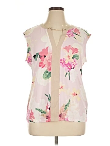 Calvin Klein Sleeveless Blouse (view 1)