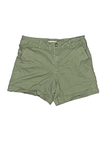 Ann Taylor LOFT Khaki Shorts (view 1)