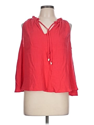 Calligraphie 3/4 Sleeve Blouse (view 1)