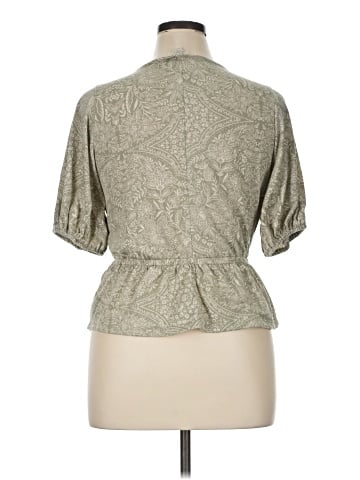 Ann Taylor LOFT Outlet Short Sleeve Blouse (view 2)