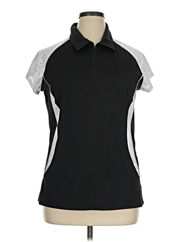 Jaclyn Smith Short Sleeve Polo (view 1)