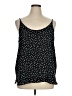 Ann Taylor LOFT 100% Polyester Black Sleeveless Top Size XL - photo 1
