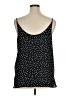 Ann Taylor LOFT 100% Polyester Black Sleeveless Top Size XL - photo 2