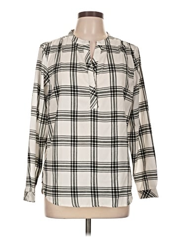 Salon Studio by Haband Long Sleeve Blouse (view 1)