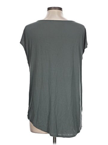Green Envelope Short Sleeve Top (view 2)