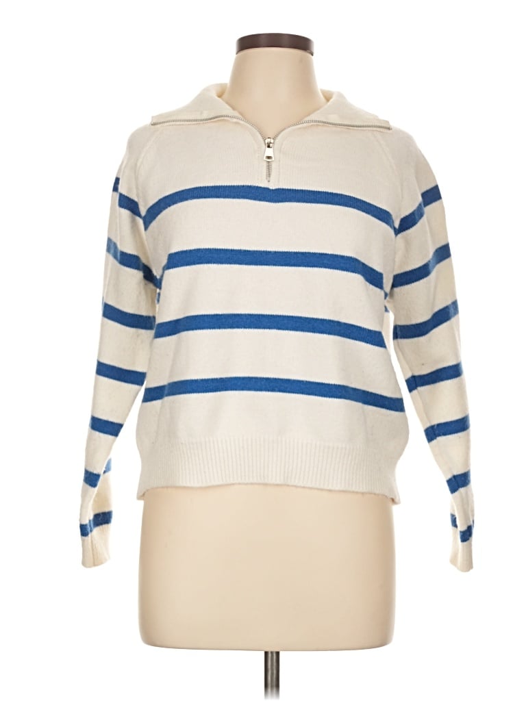 Pre-owned Unbranded Pullover Sweater In Ivory