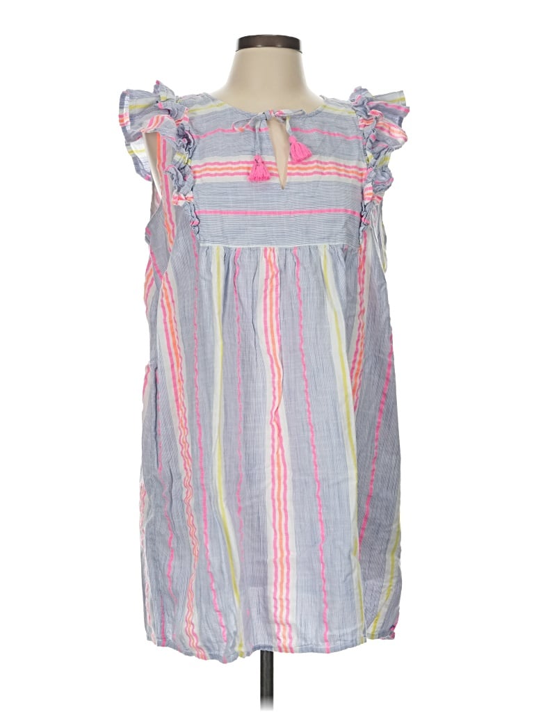 Pre-owned Vineyard Vines Casual Dress In Gray